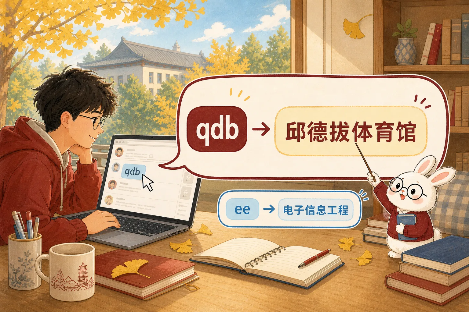 看不懂树洞黑话？先翻译成新生也懂的话封面