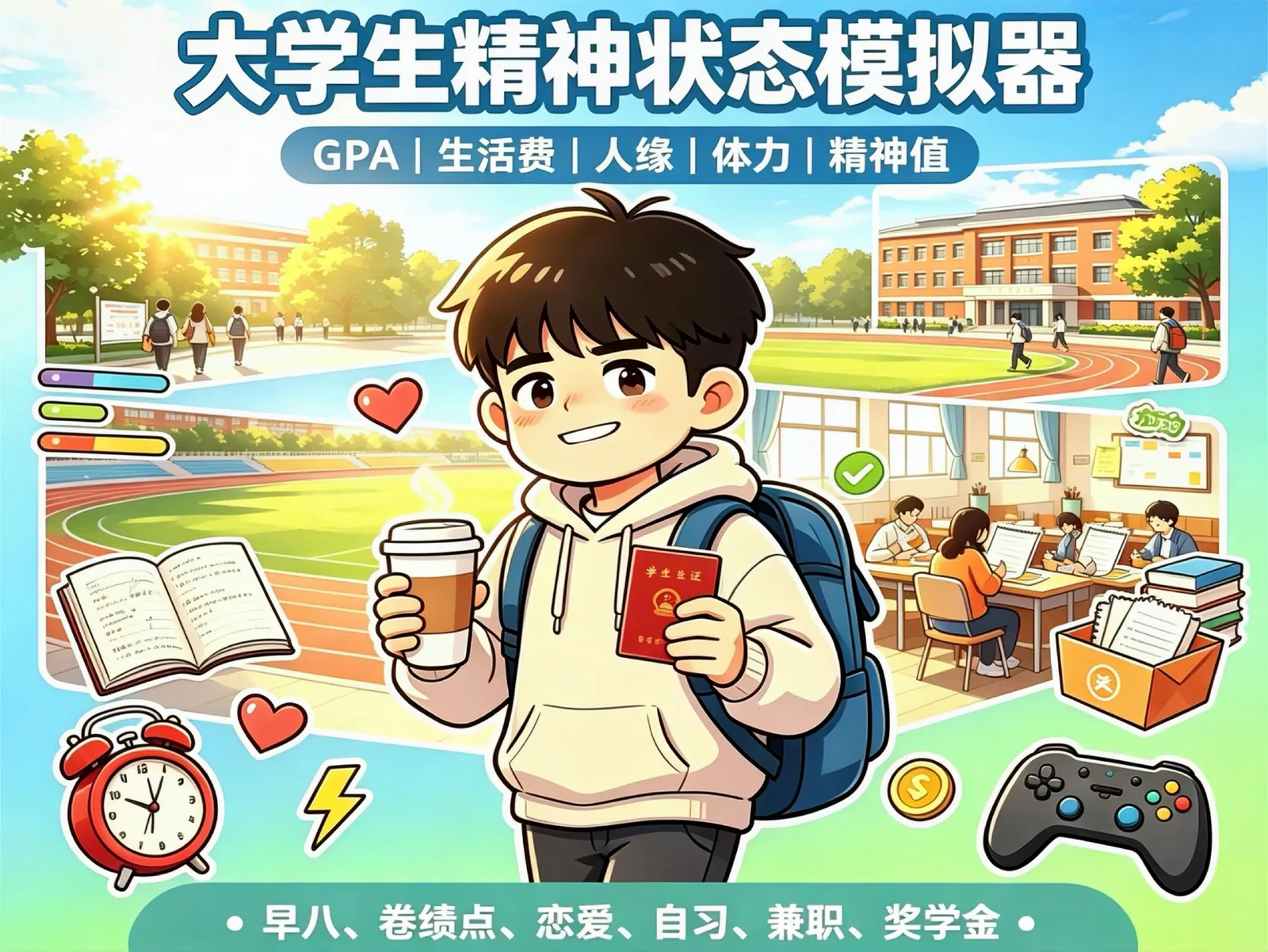 大学生精神状态模拟器封面