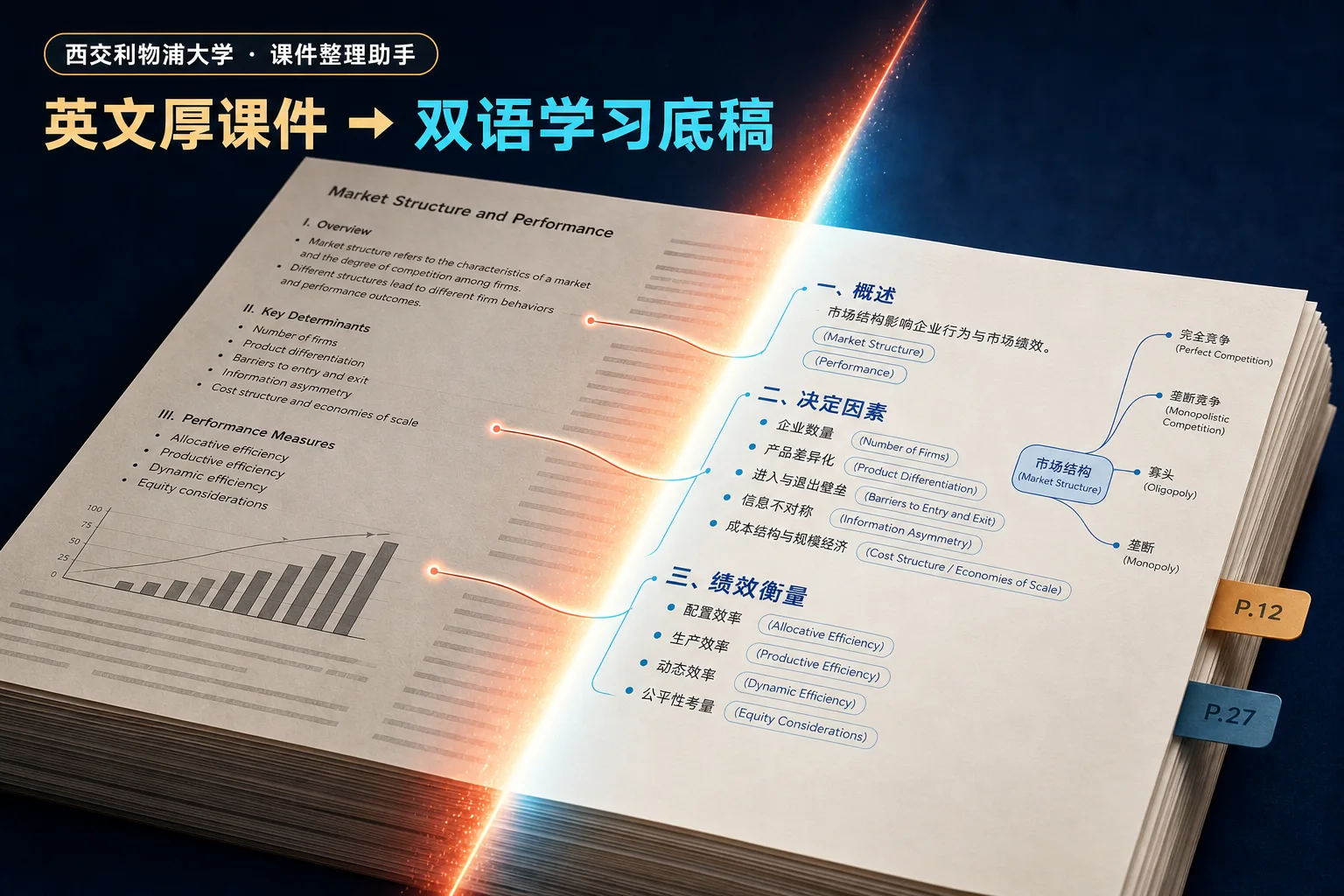 英文课件双语整理助手-预习·整理·复习封面