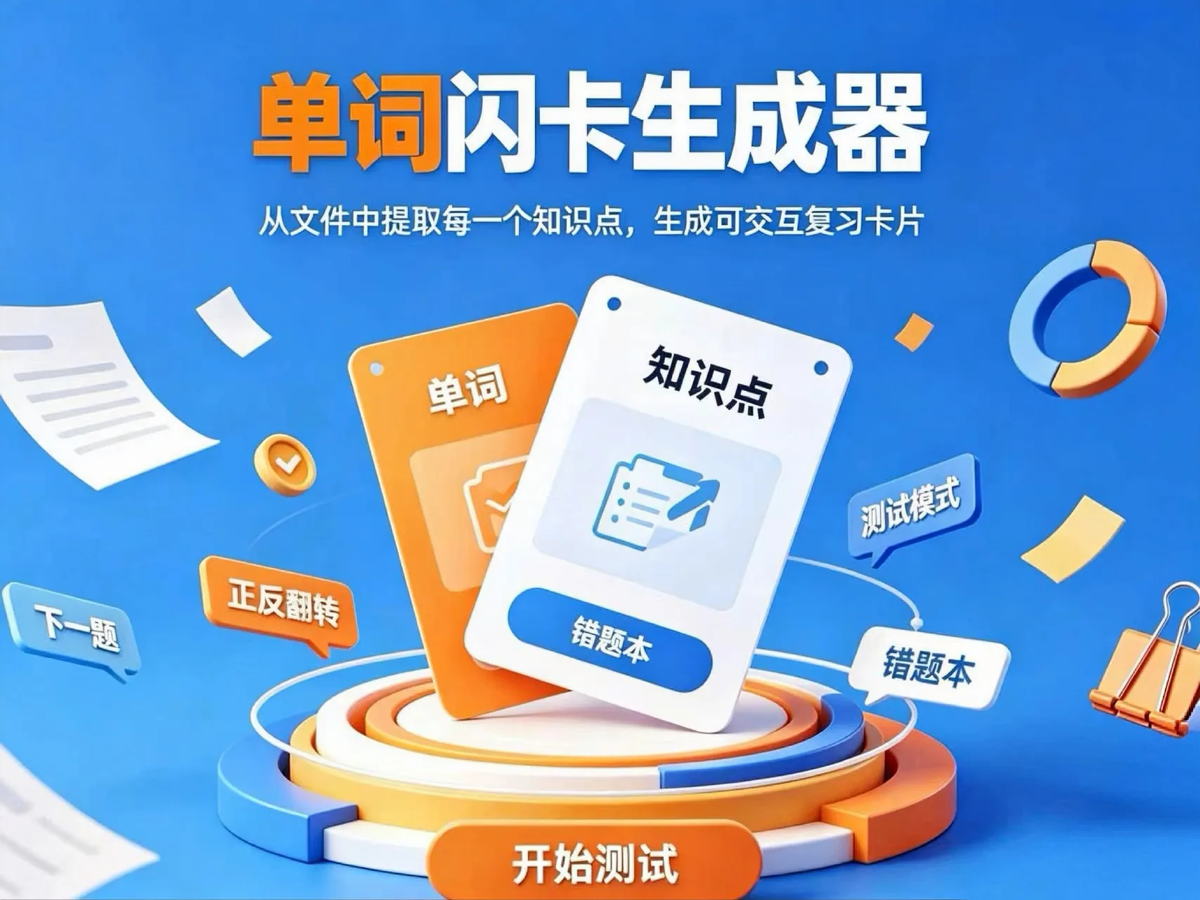 预复习先做成卡，零碎时间也能练封面
