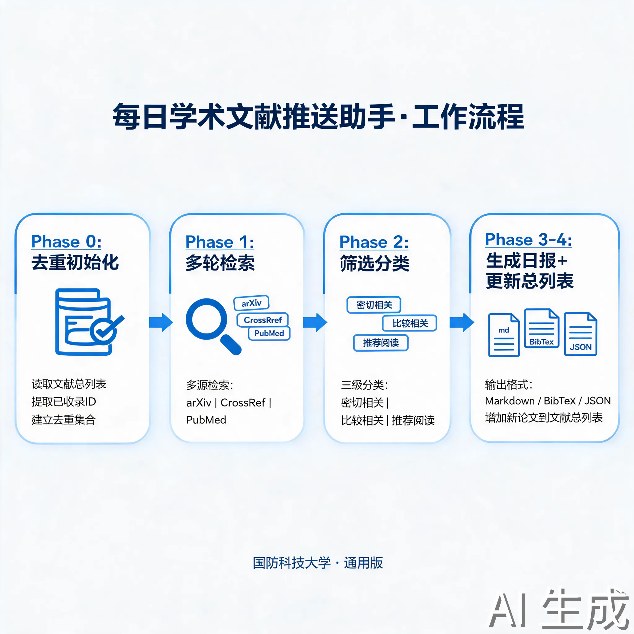 每天的文献进展，筛成值得看的几条封面