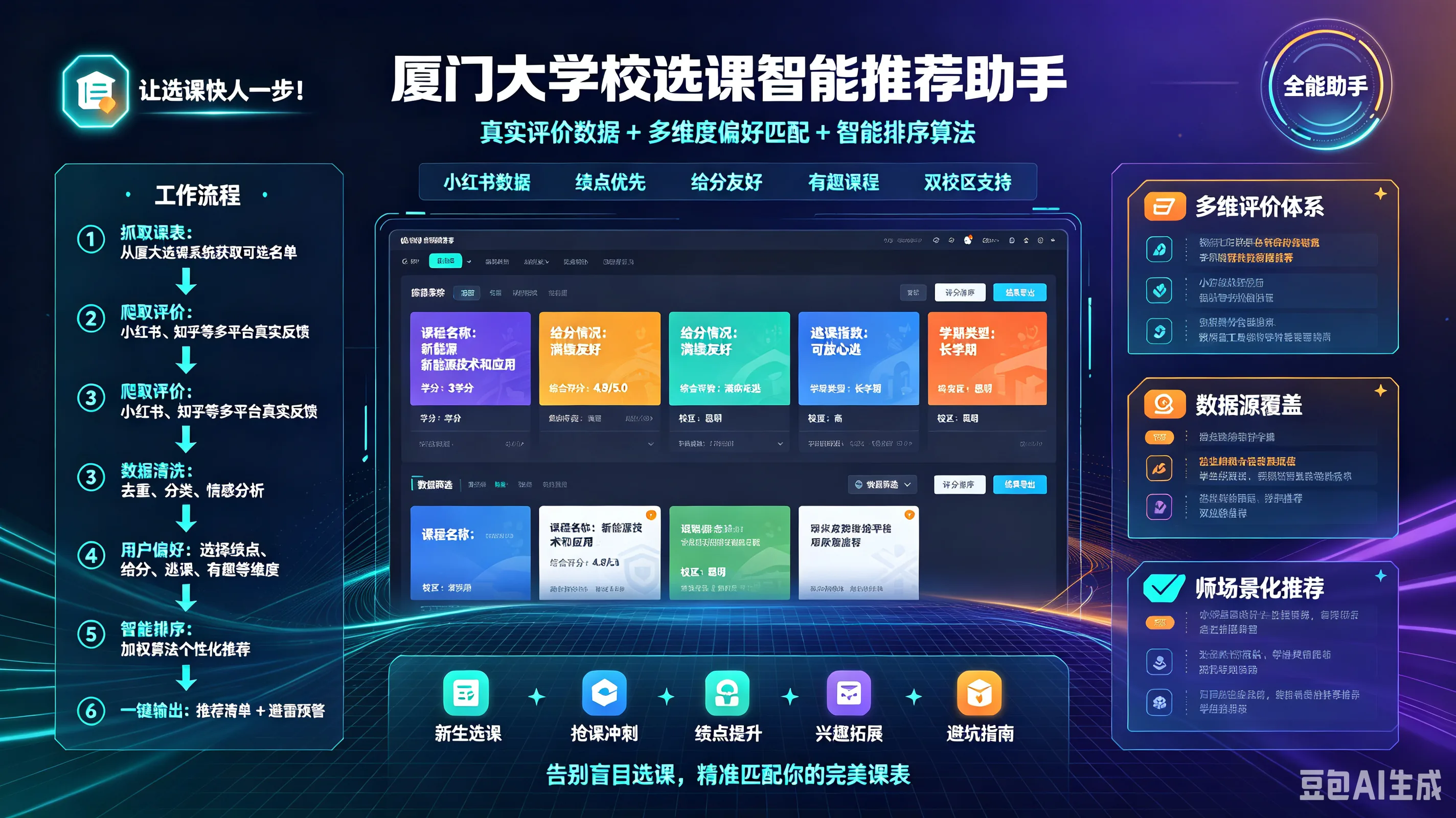 选课前，先把课程信息理一遍封面